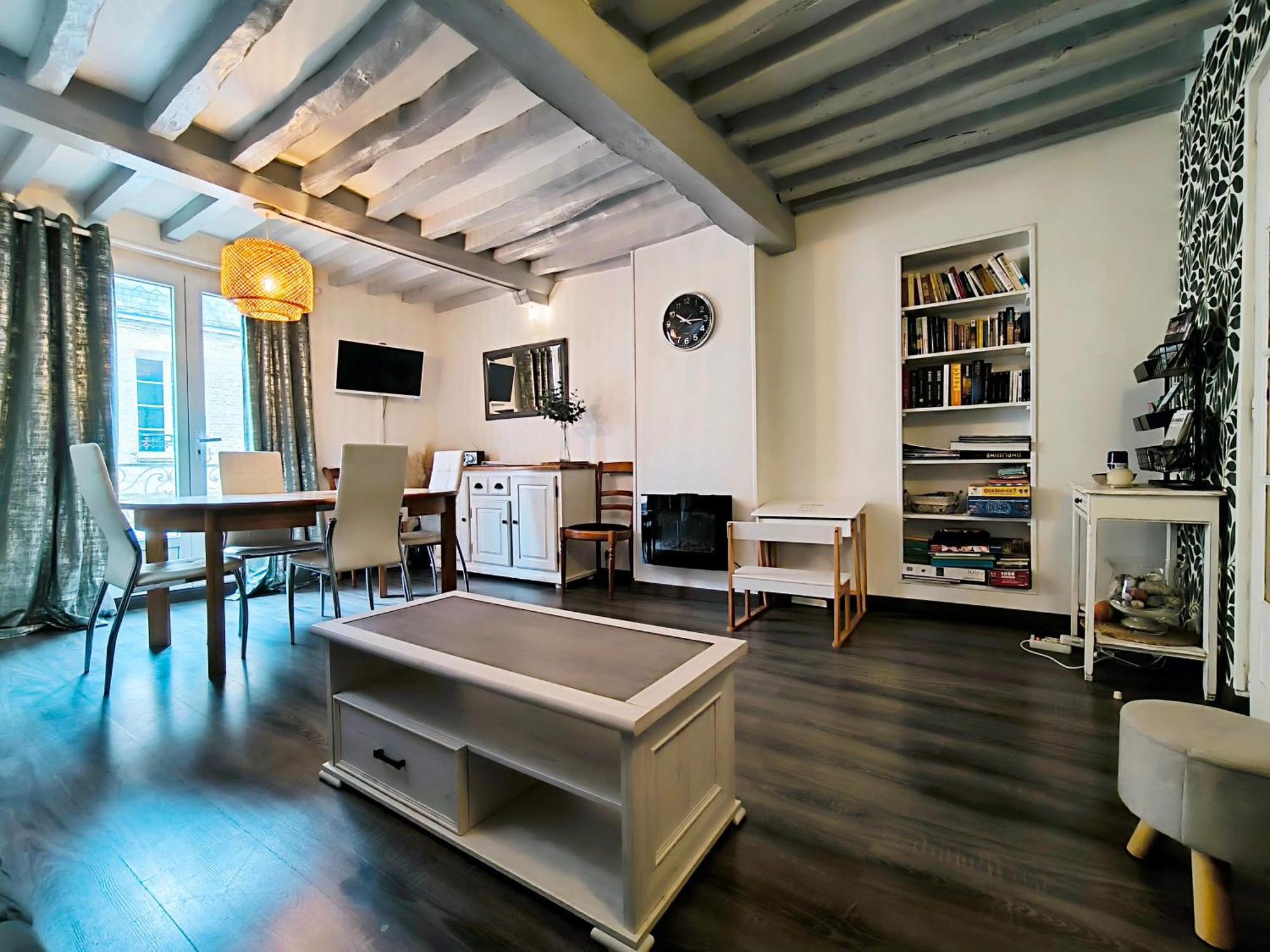 Le Kaleho, grand Duplex Cosy au coeur de Dieppe Buitenkant foto